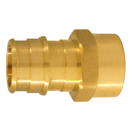 APOLLO PEX-A 3/4 in. Expansion PEX in to X 1/2 in. D FNPT Brass Adapter EPXFA3412
